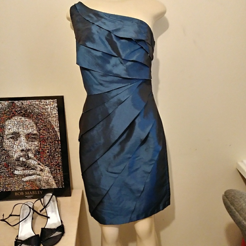 NWT Silky blue dress sz 8